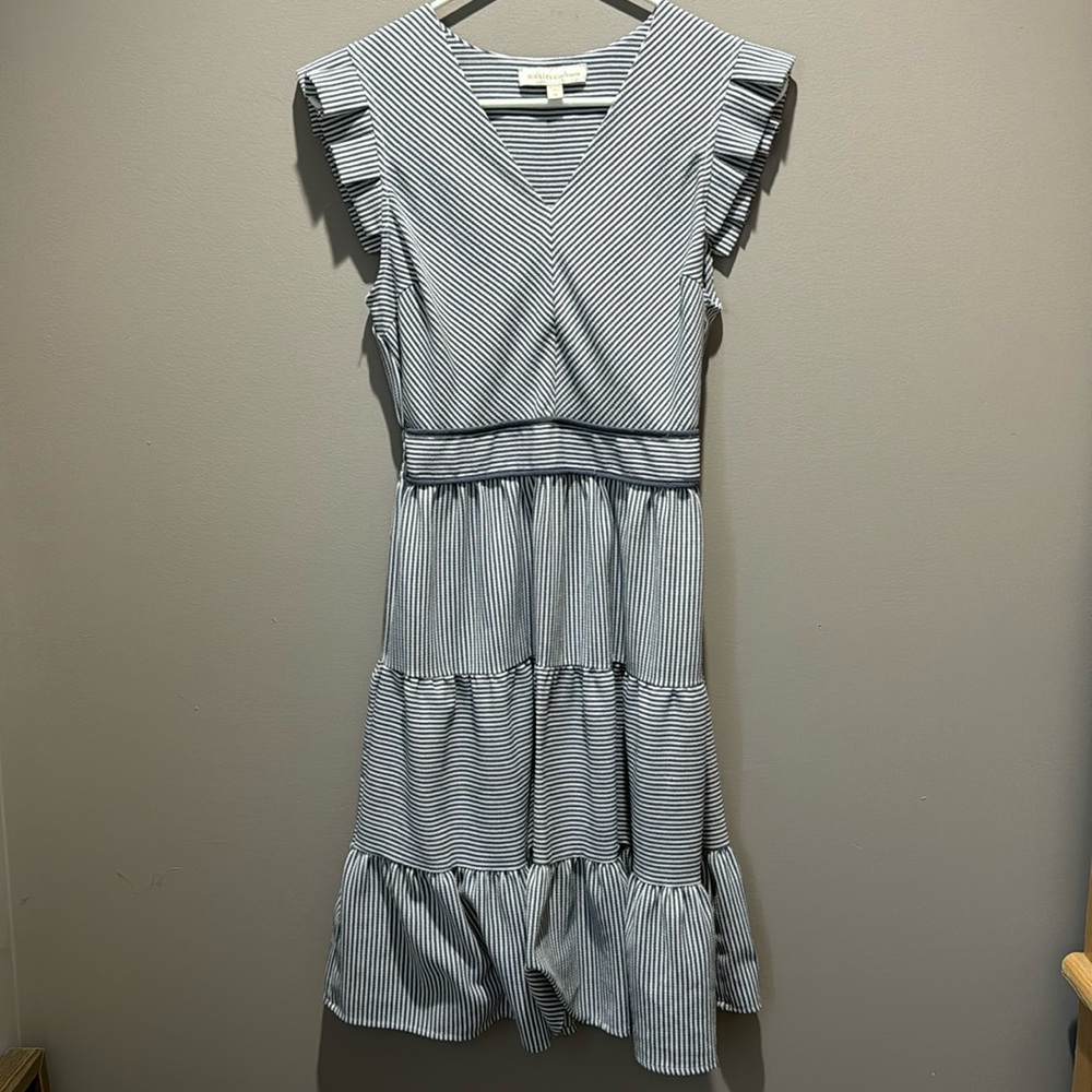 Striped dress size medium